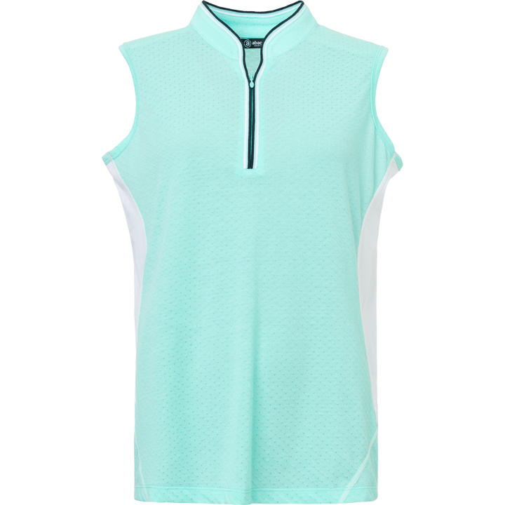 Lds Erin loosefit sleeveless - aqua/white in the group WOMEN / All clothing at Abacus Sportswear (2696342)