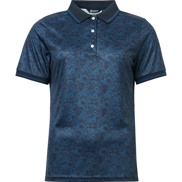 Lds Cherry polo - peacock blue in the group WOMEN / All clothing at Abacus Sportswear (2699563)