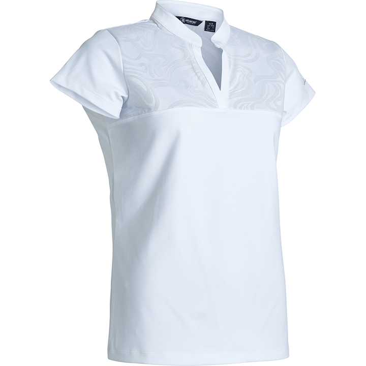 Lisa cupsleeve - white i gruppen DAM / Alla damkläder hos Abacus Sportswear (2703100)
