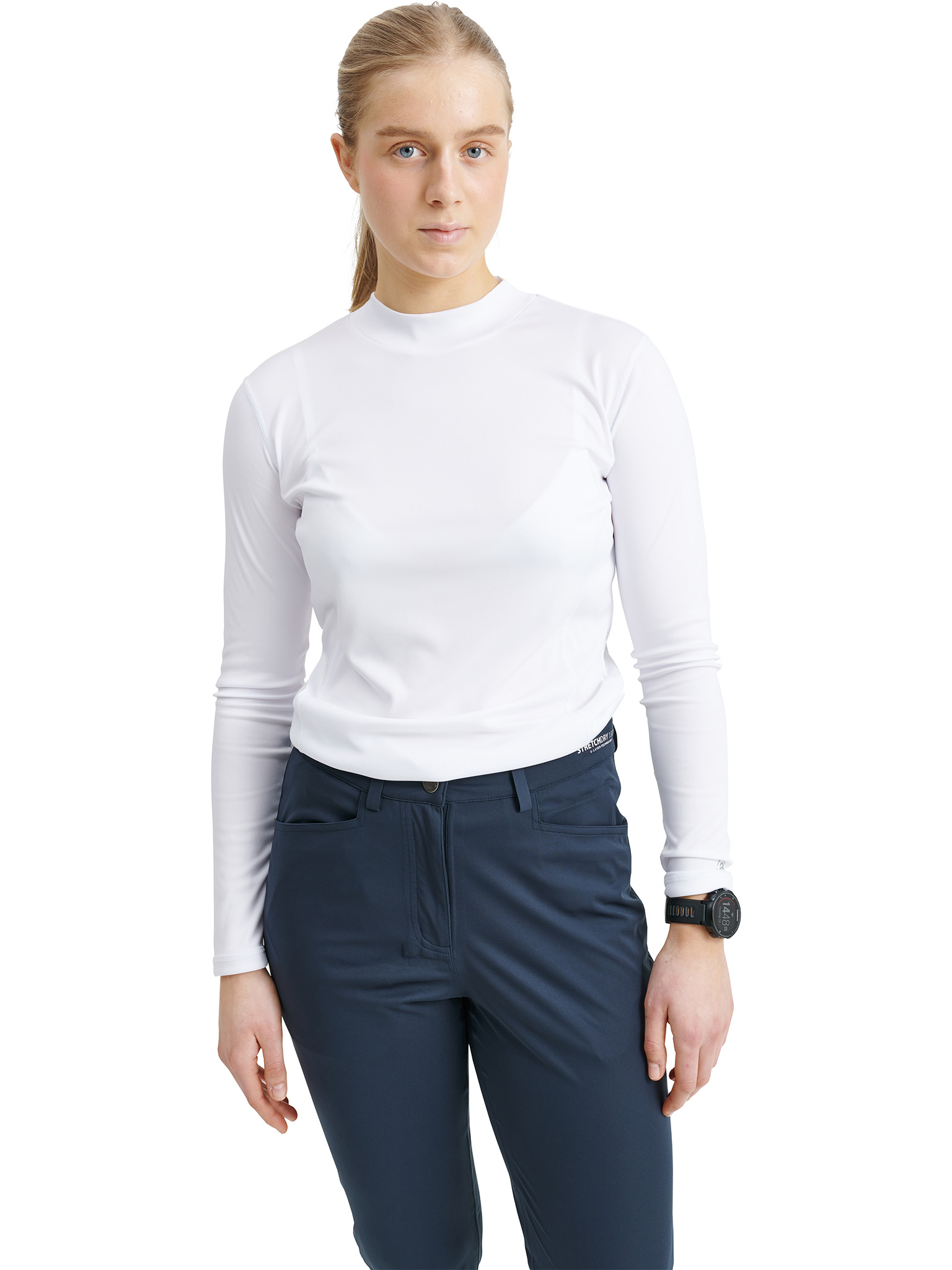 Lds Spin longsleeve - white in the group WOMEN / All clothing at Abacus Sportswear (2742100)