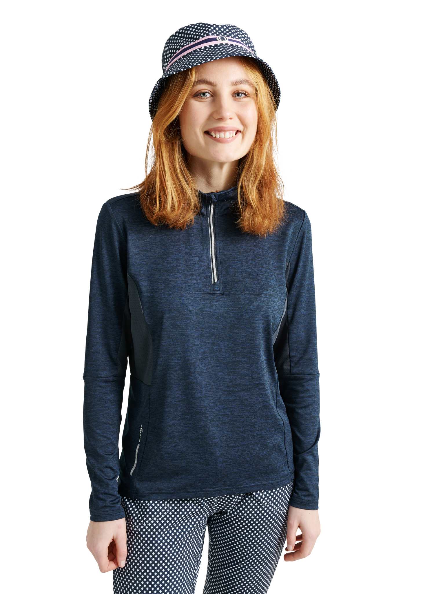 Lds Colinas longsleeve - navy in the group WOMEN / All clothing at Abacus Sportswear (2751300)