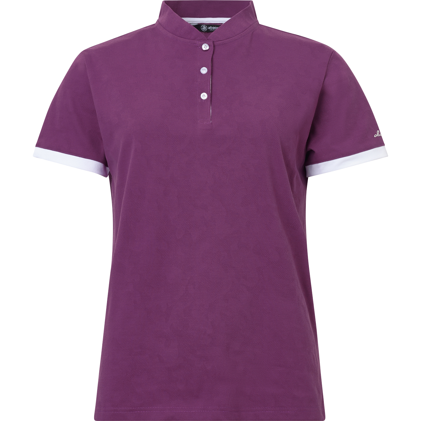 Lds Crystal polo - violet i gruppen DAM / Alla damkläder hos Abacus Sportswear (2755568)