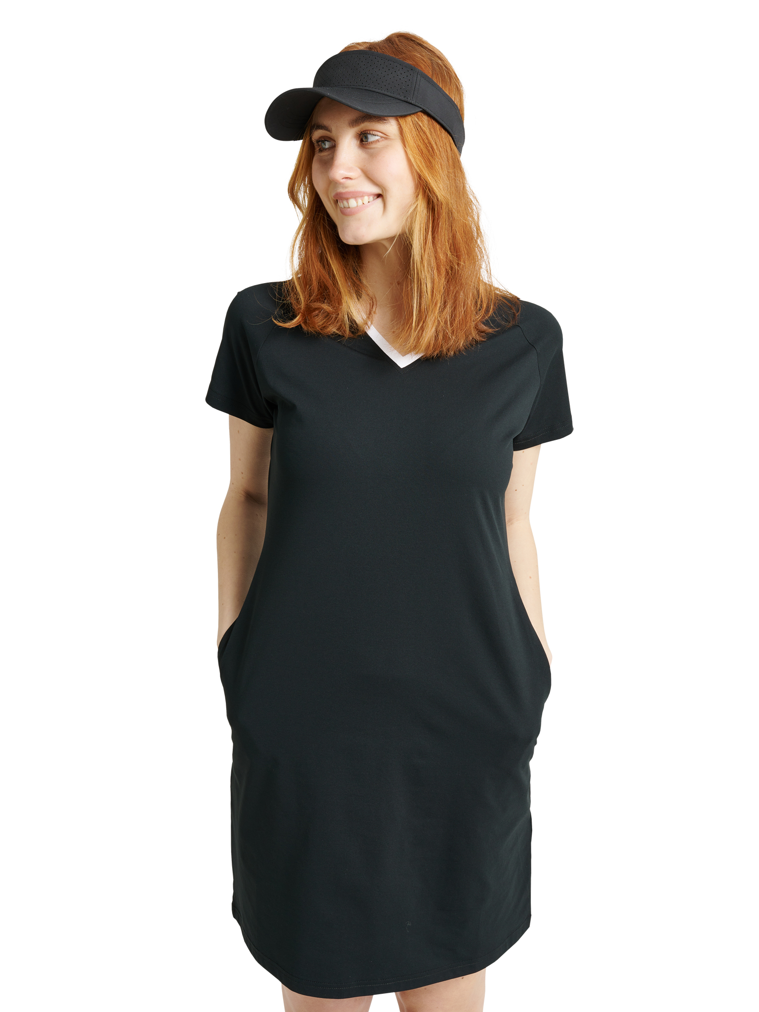 Lds Ives dress - black in the group WOMEN / All clothing at Abacus Sportswear (2760600)