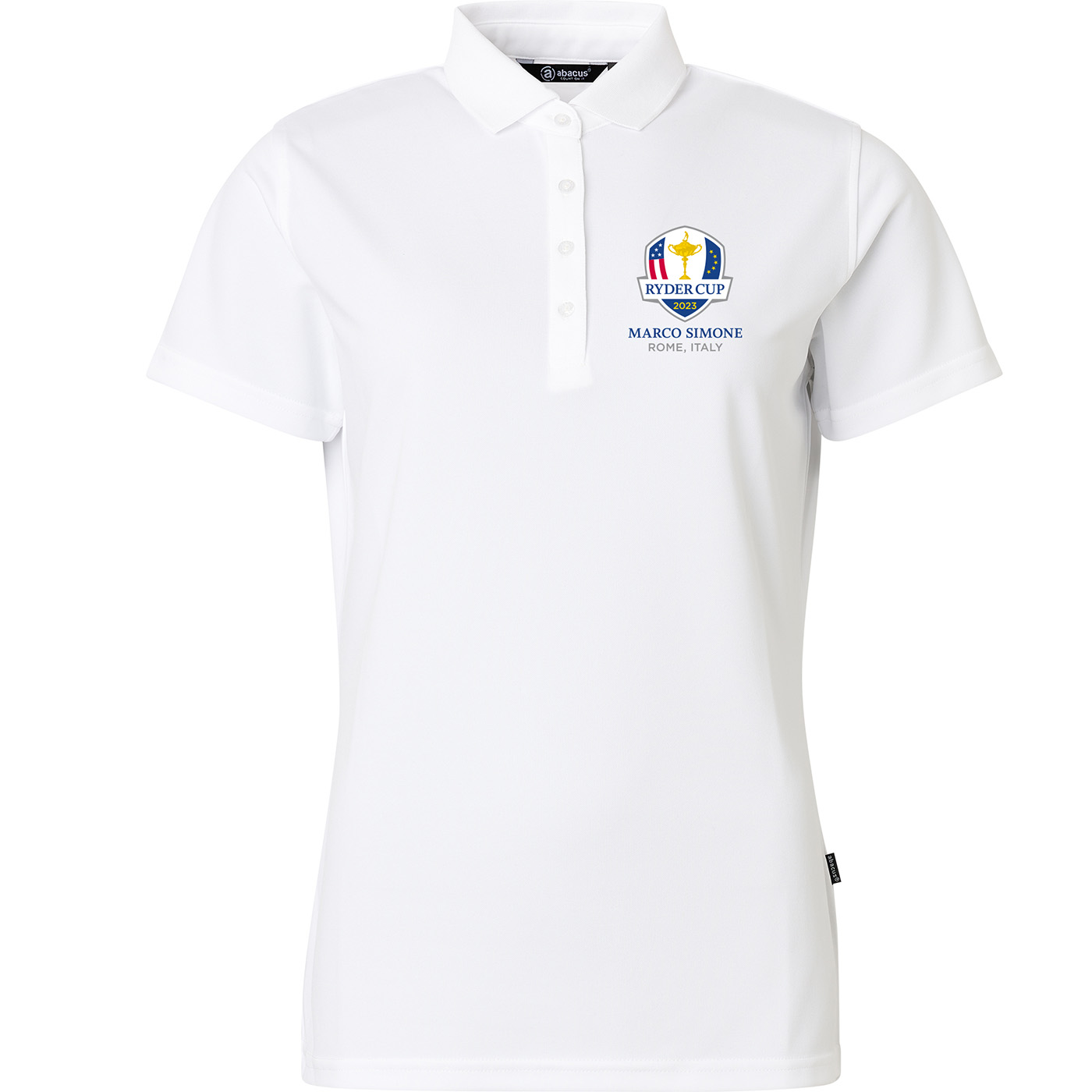 Lds RC Cray drycool polo - white i gruppen DAM / Toppar & pikéer hos Abacus Sportswear (2773100)