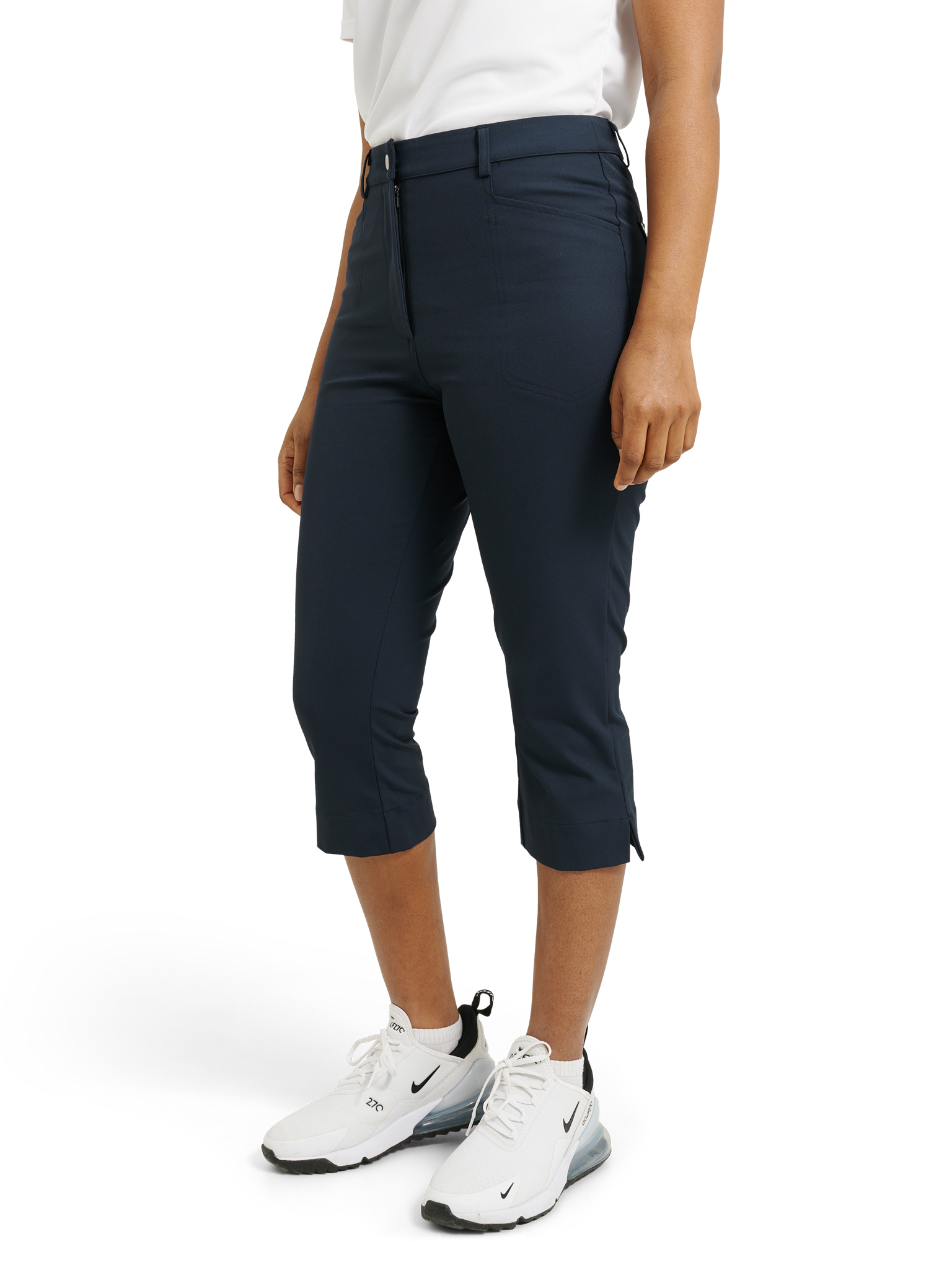 Lds Elite capri - navy i gruppen DAM / Alla damkläder hos Abacus Sportswear (2943300)