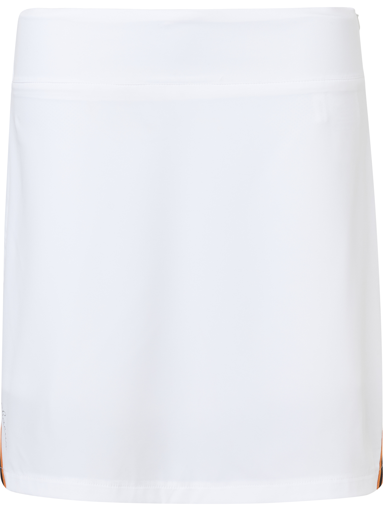 Lds Brook stripe skort 45cm - white/black i gruppen DAM / Alla damkläder hos Abacus Sportswear (2959230)