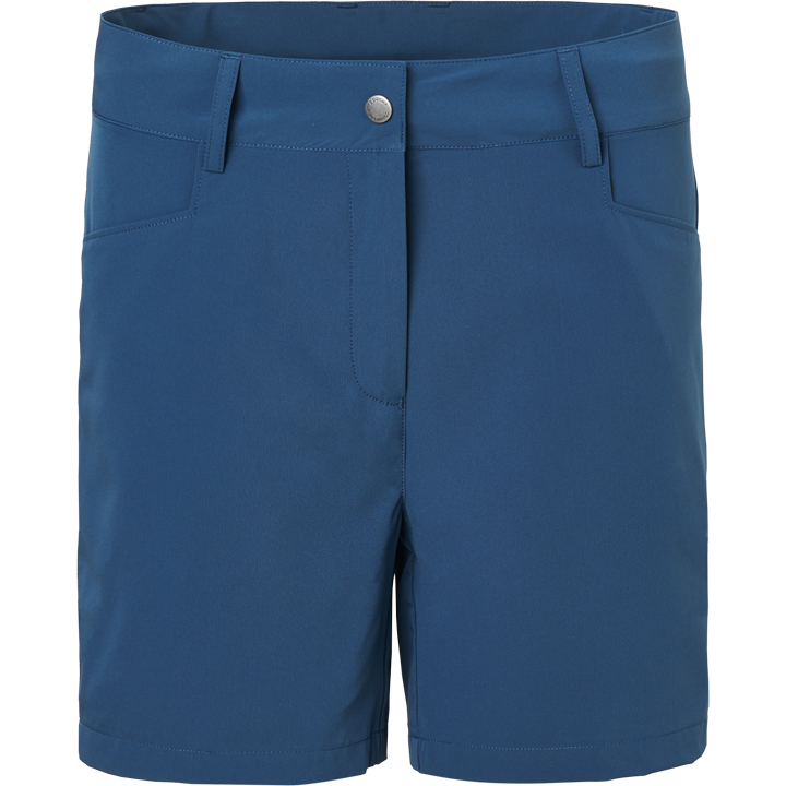 Brook stripe shorts - peacock blue i gruppen DAM / Alla damkläder hos Abacus Sportswear (2964563)