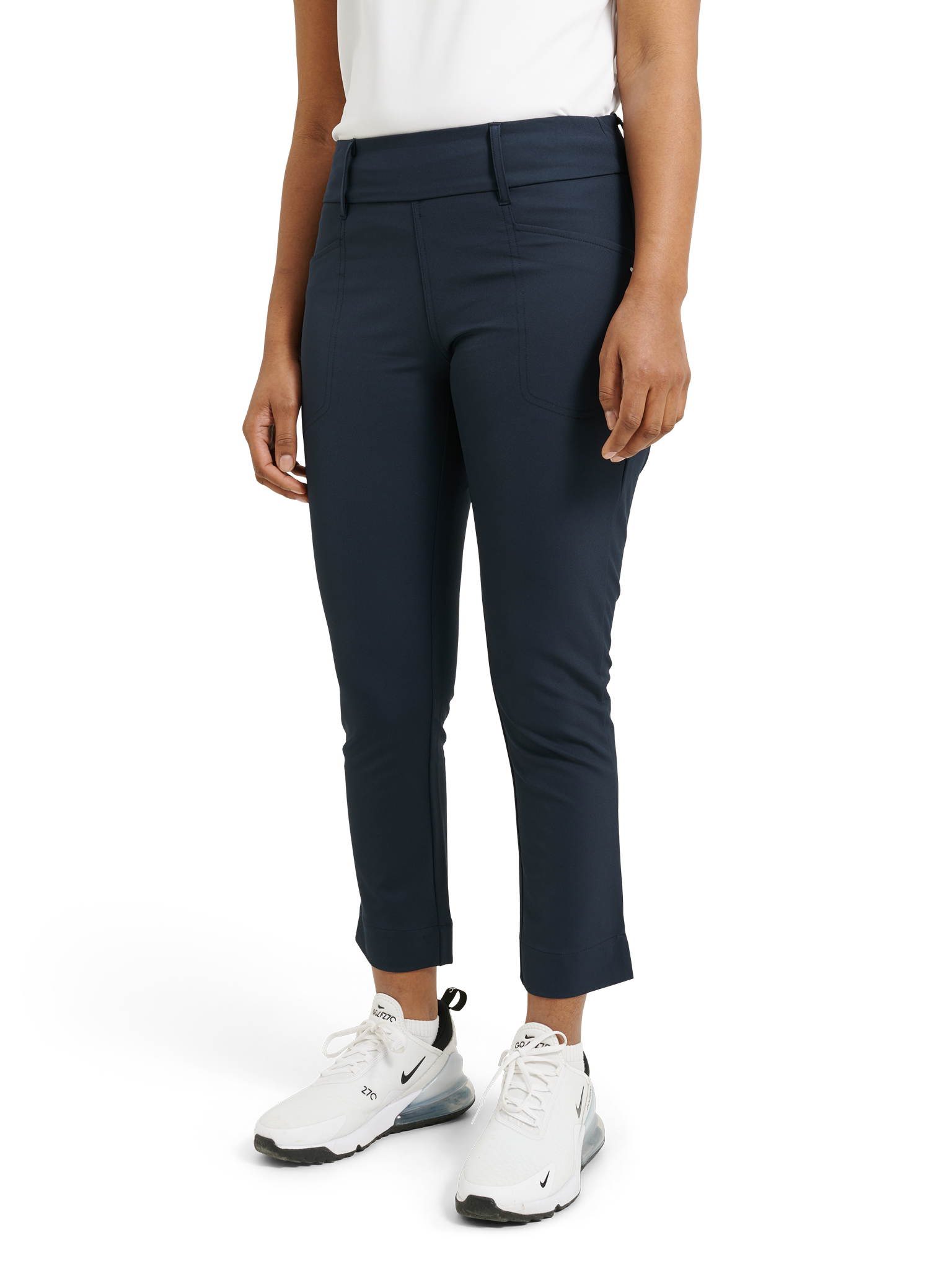 Lds Elite 7/8 trousers mid waist - navy in the group WOMEN / All clothing at Abacus Sportswear (2975300)