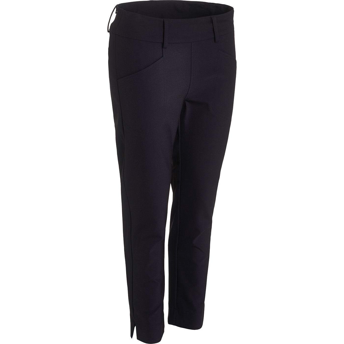 Lds Elite 7/8 trousers mid waist - black i gruppen DAM / Alla damkläder hos Abacus Sportswear (2975600)