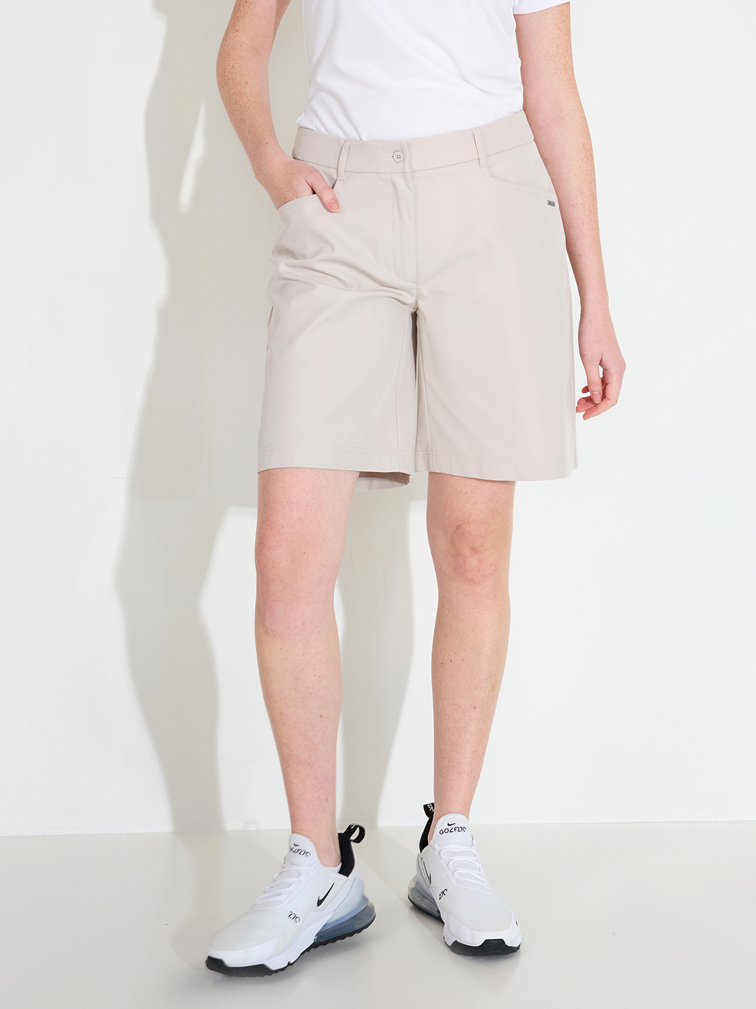 Lds Formby wide shorts - sandshell in the group WOMEN / All clothing at Abacus Sportswear (2995128)