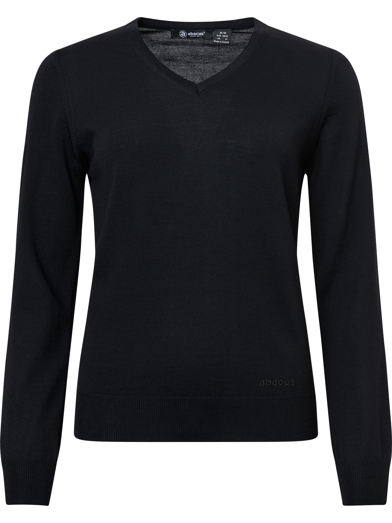 Milano pullover - black | | Golf clothing | Abacus Sportswear