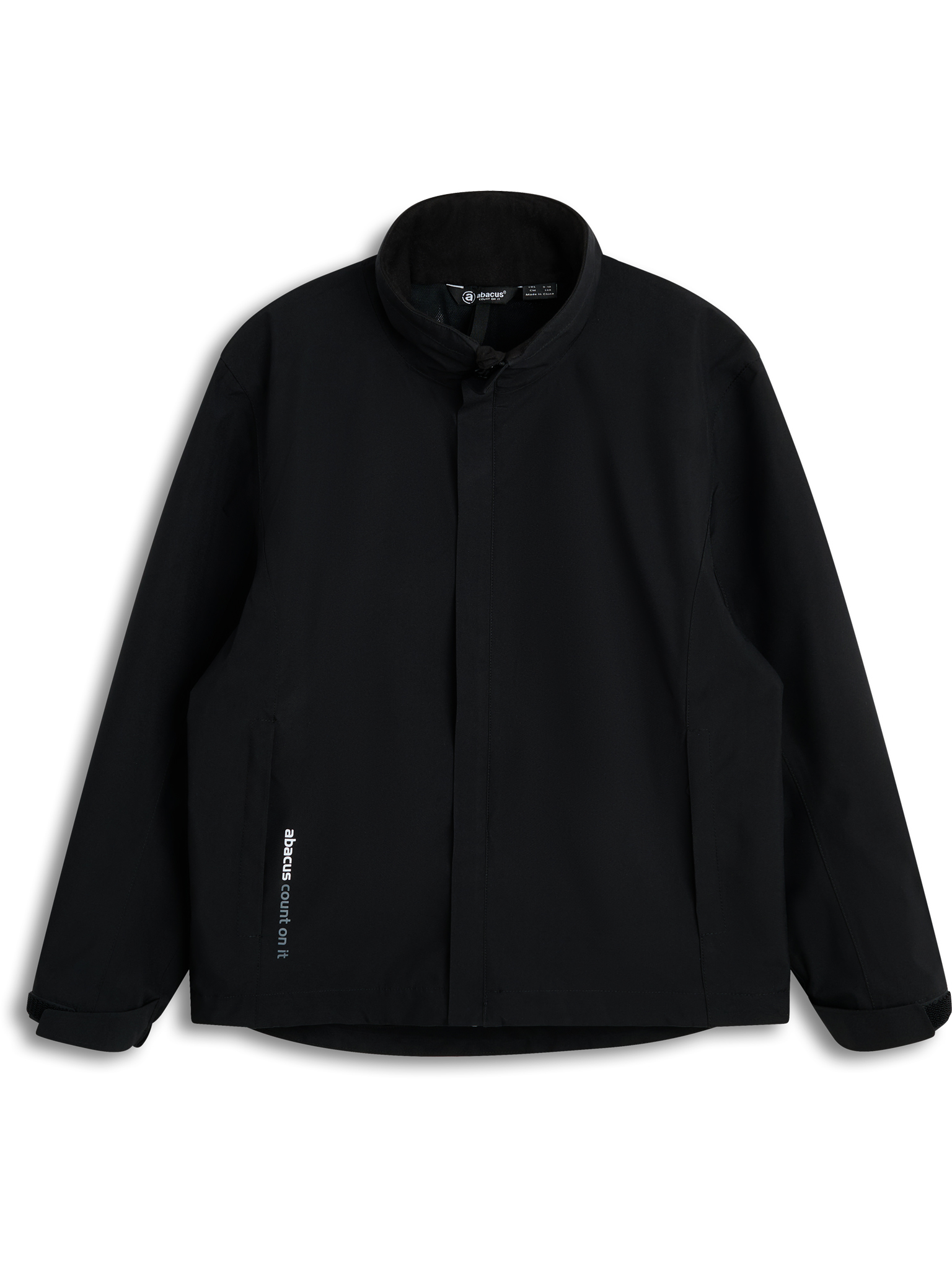Jr Links stretch rainjacket - black i gruppen JUNIOR / Nyheter hos Abacus Sportswear (5101600)