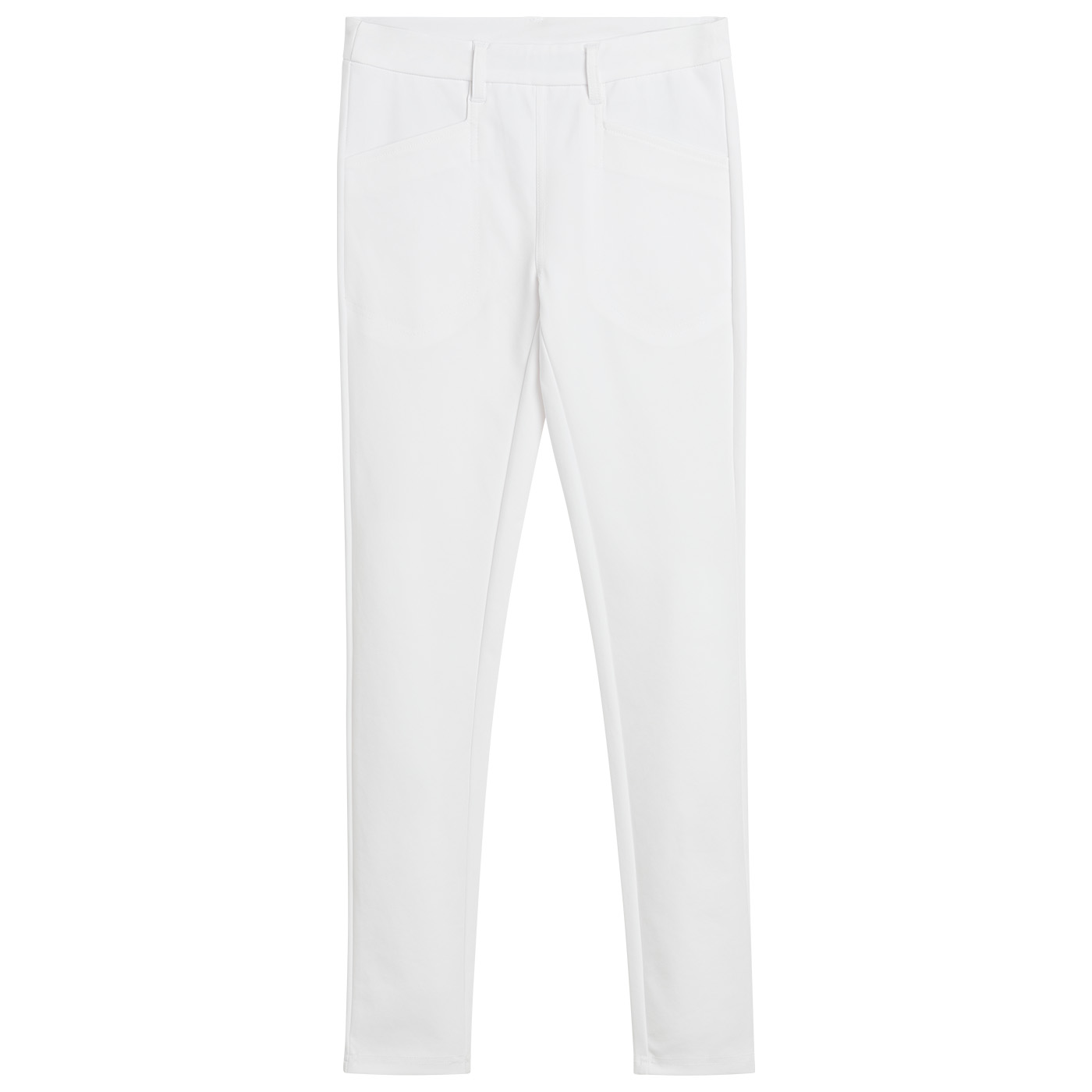 Jr Elite slim trousers - white i gruppen JUNIOR / Nyheter hos Abacus Sportswear (5107100)