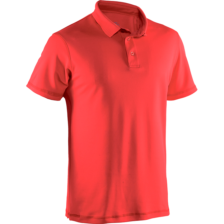 Jr Clark polo - röd i gruppen JUNIOR / Alla juniorkläder hos Abacus Sportswear (5114400)