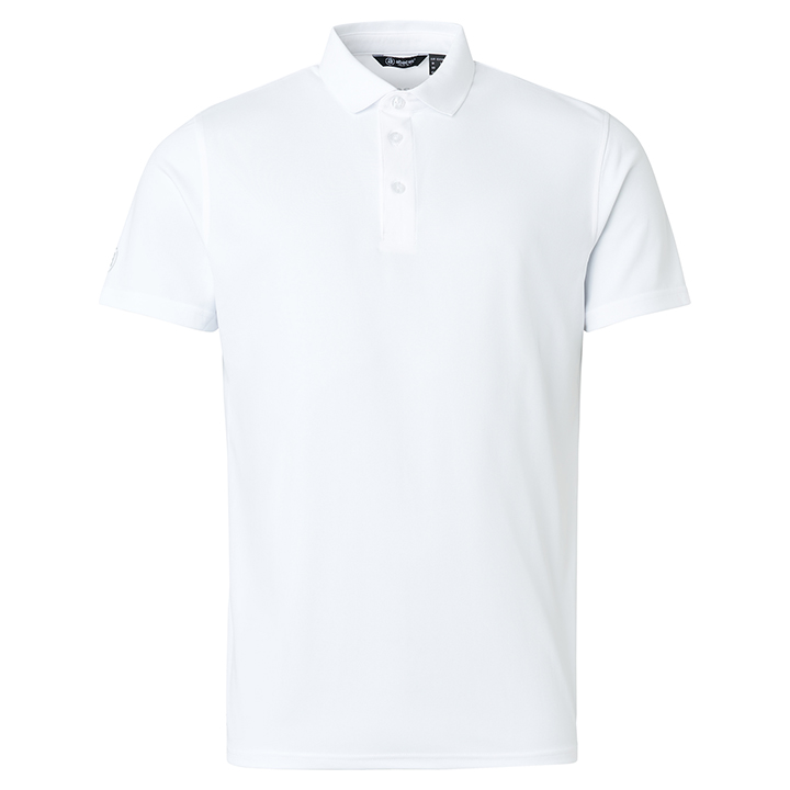 Jr Cray polo - white i gruppen JUNIOR / Alla juniorkläder hos Abacus Sportswear (5164100)