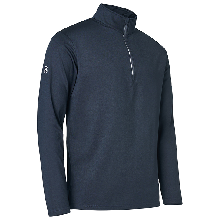 Jr Dunbar halfzip fleece - navy i gruppen JUNIOR / Alla juniorkläder hos Abacus Sportswear (5170300)