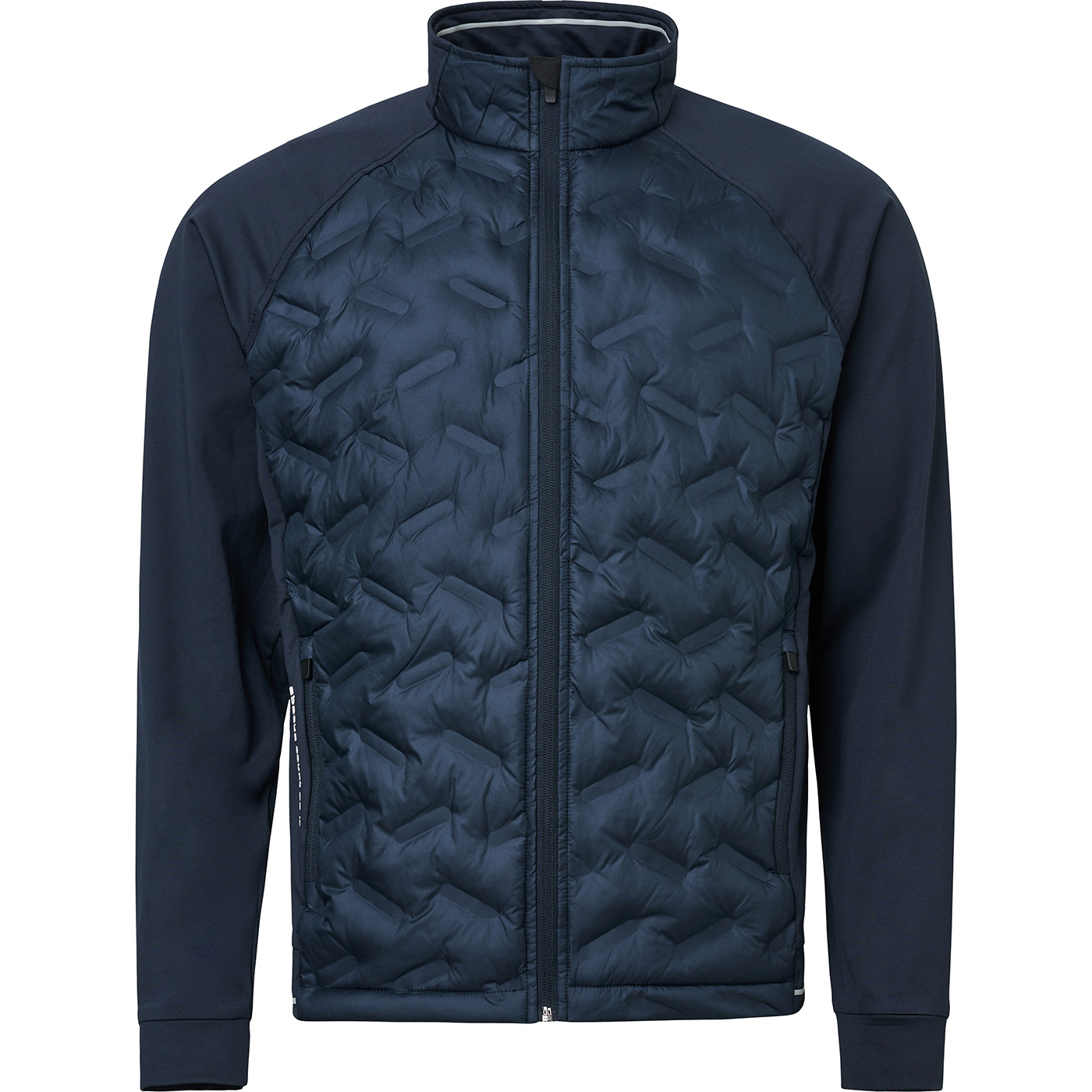 Jr Grove hybrid jacket - navy/lt.grey i gruppen JUNIOR / Nyheter hos Abacus Sportswear (5188373)