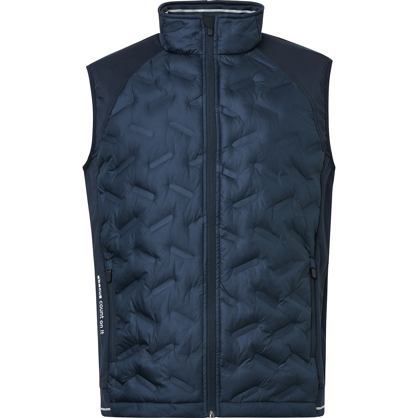 Jr Grove hybrid vest - navy/lt.grey i gruppen JUNIOR / Nyheter hos Abacus Sportswear (5189373)