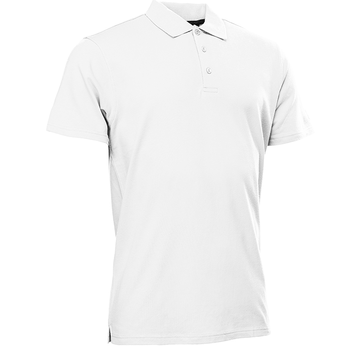 Cedlite polo - white i gruppen HERR / Alla herrkläder hos Abacus Sportswear (5510100)