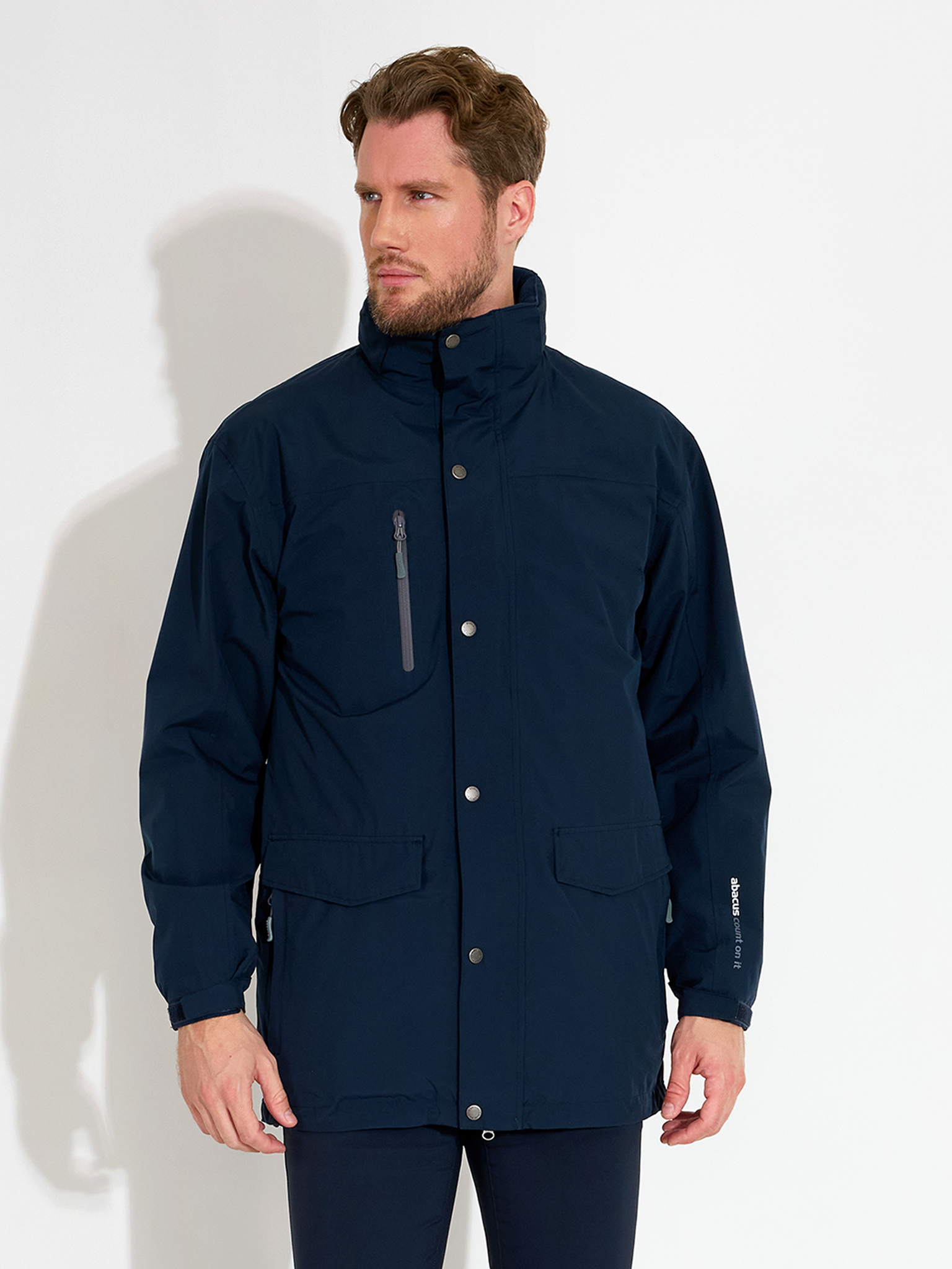 Staff 3 in1 jacket - navy i gruppen HERR / Regnkläder hos Abacus Sportswear (6006300)