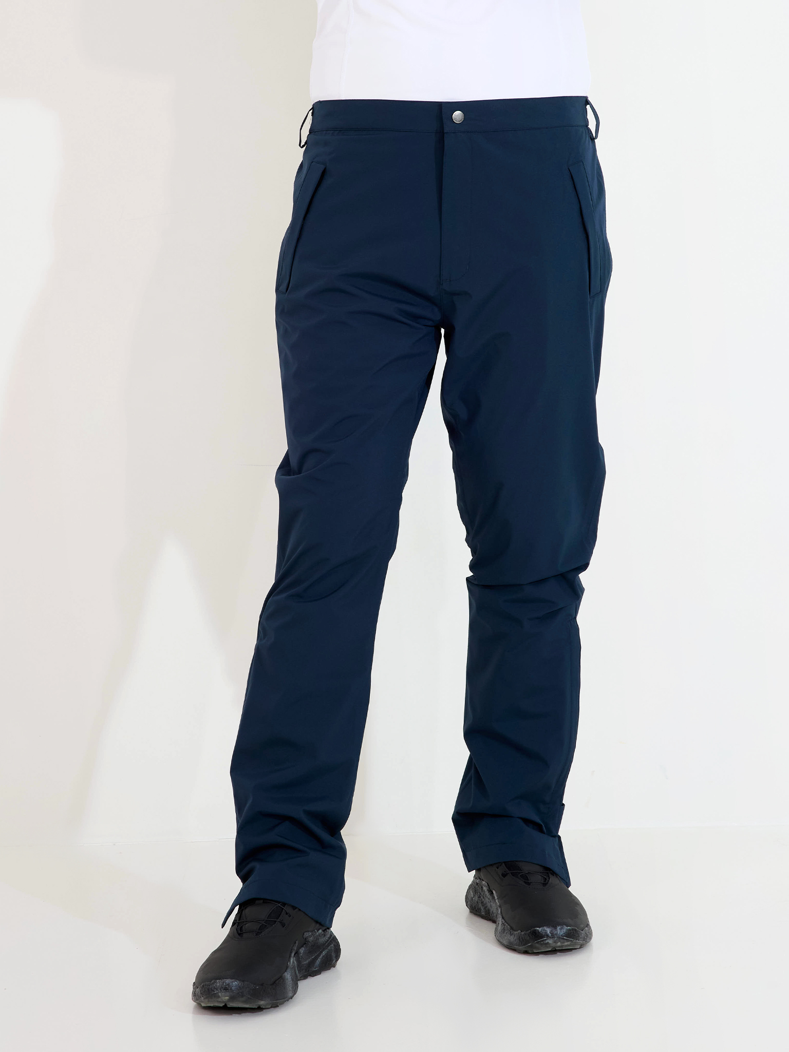 Mens Links raintrousers - navy in the group MEN / Rainwear / Links | Men at Abacus Sportswear (6071300)
