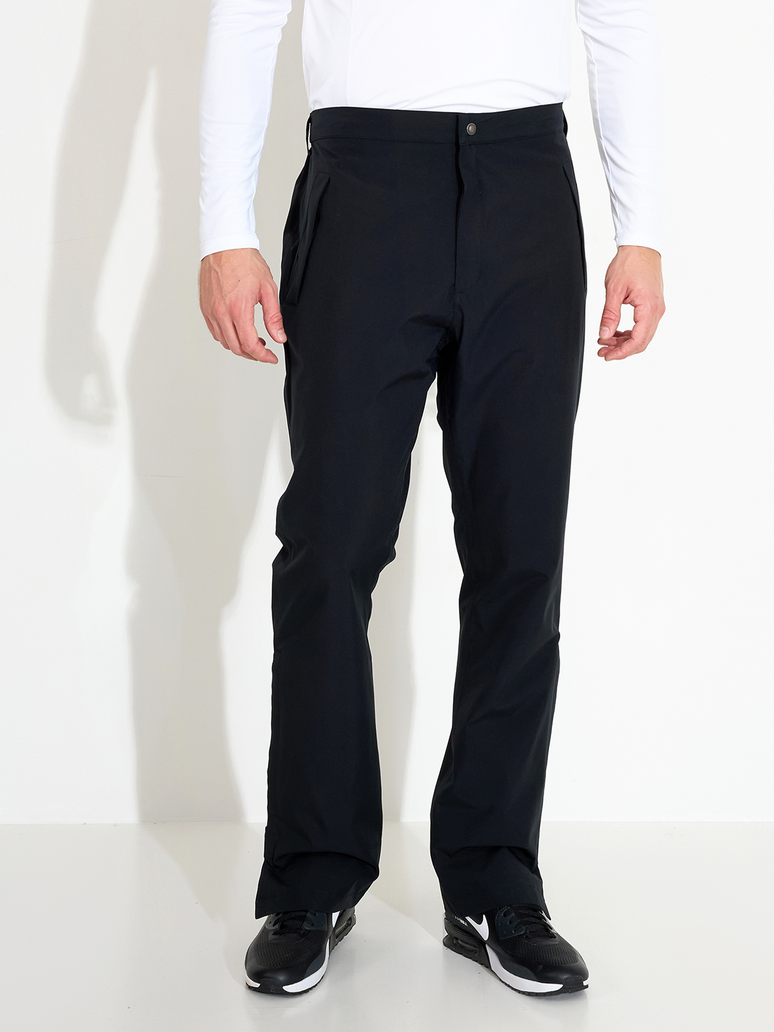 Mens Links raintrousers - black in the group MEN / Rainwear / Links | Men at Abacus Sportswear (6071600)