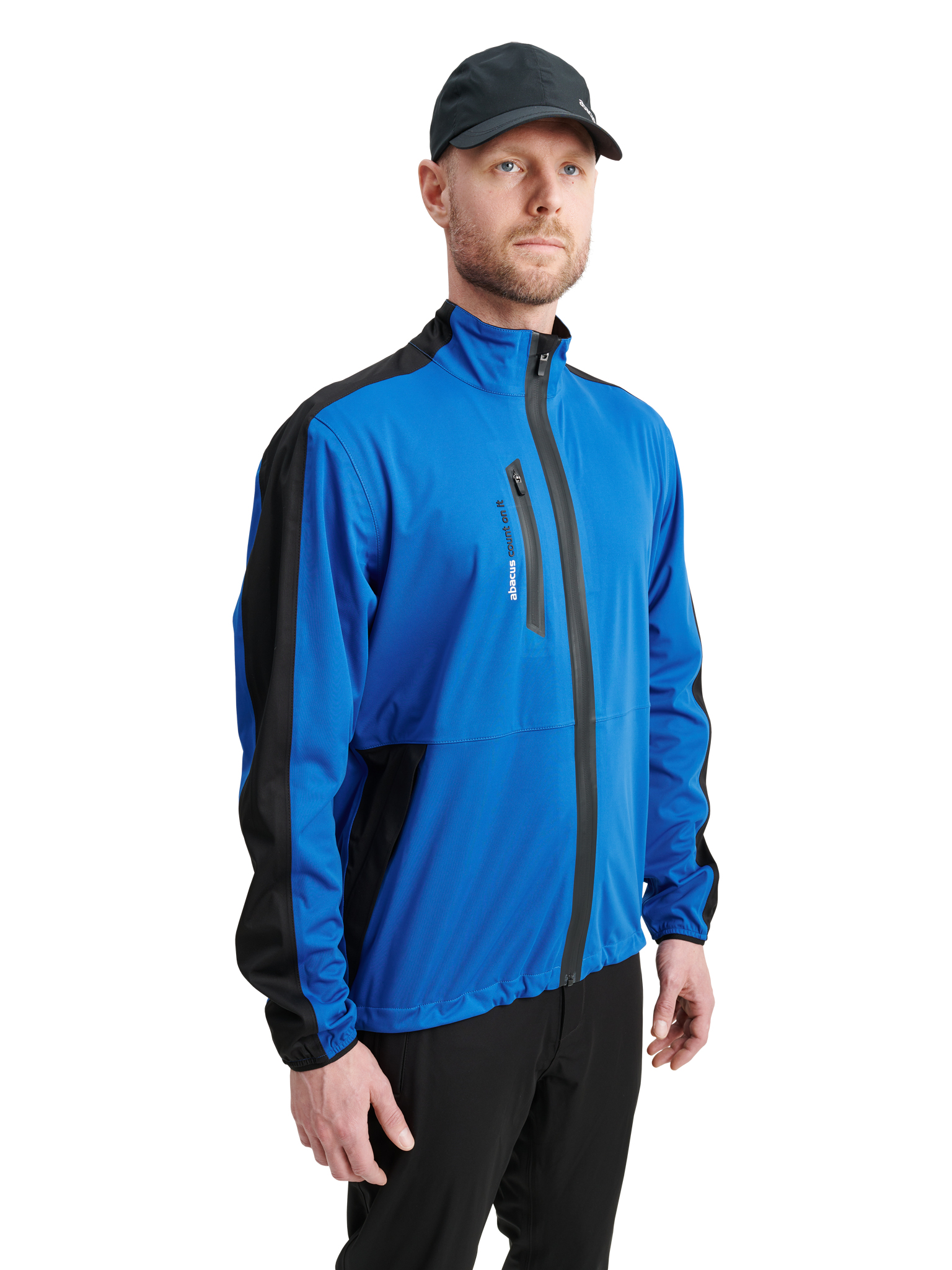 Mens Bounce rainjacket - dk.cobalt/black in the group MEN / Rainwear / Bounce | Men at Abacus Sportswear (6080326)