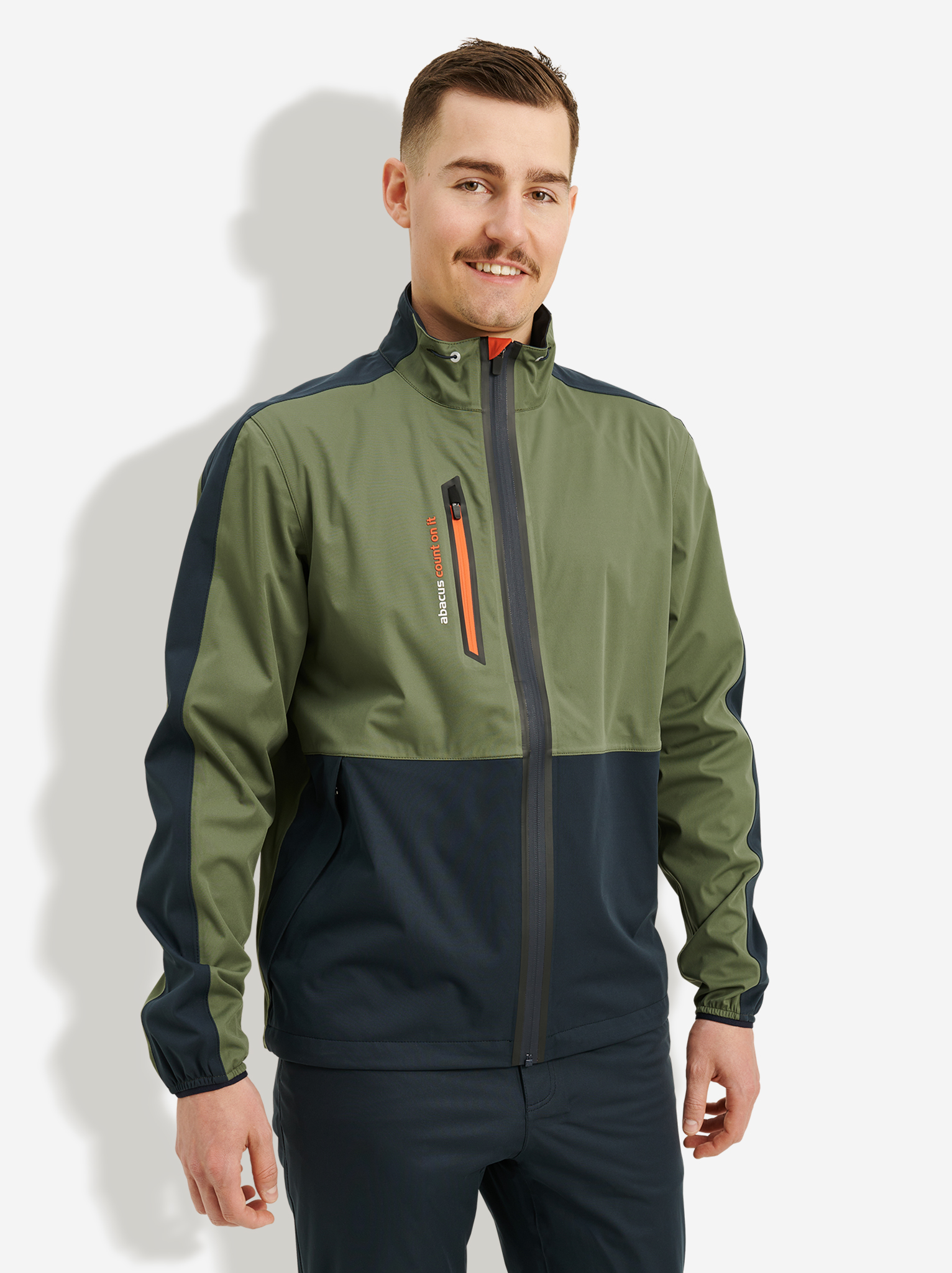 Mens Bounce rainjacket - navy combo i gruppen HERR / Regnkläder / Bounce | Herr hos Abacus Sportswear (6080386)