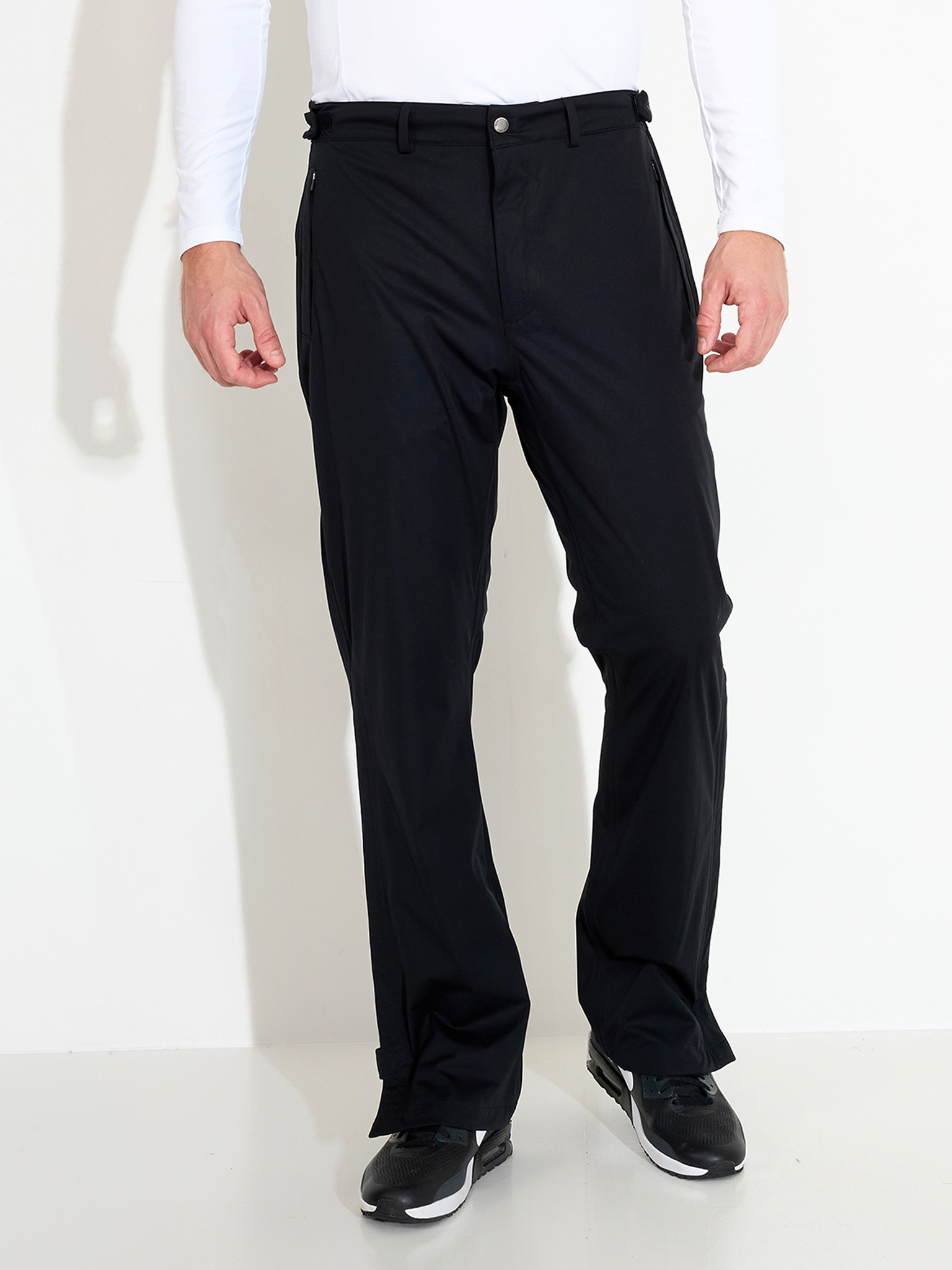 Mens Bounce raintrousers - black in the group MEN / Rainwear / Bounce | Men at Abacus Sportswear (6081600)