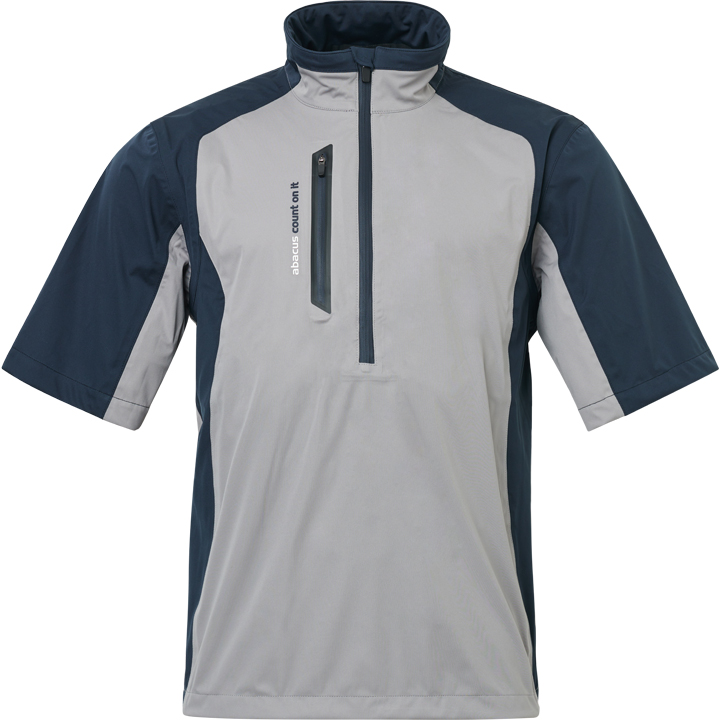 Mens Bounce stretch rainshirt - grey in the group MEN / Rainwear at Abacus Sportswear (6086630)