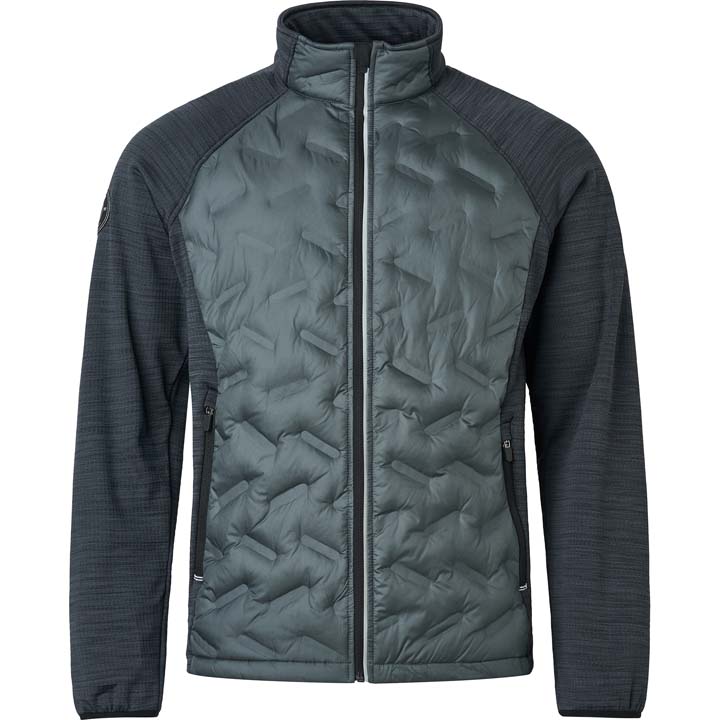 Mens Elgin hybrid  jacket - dk.grey/black i gruppen HERR / Alla herrkläder hos Abacus Sportswear (6286792)
