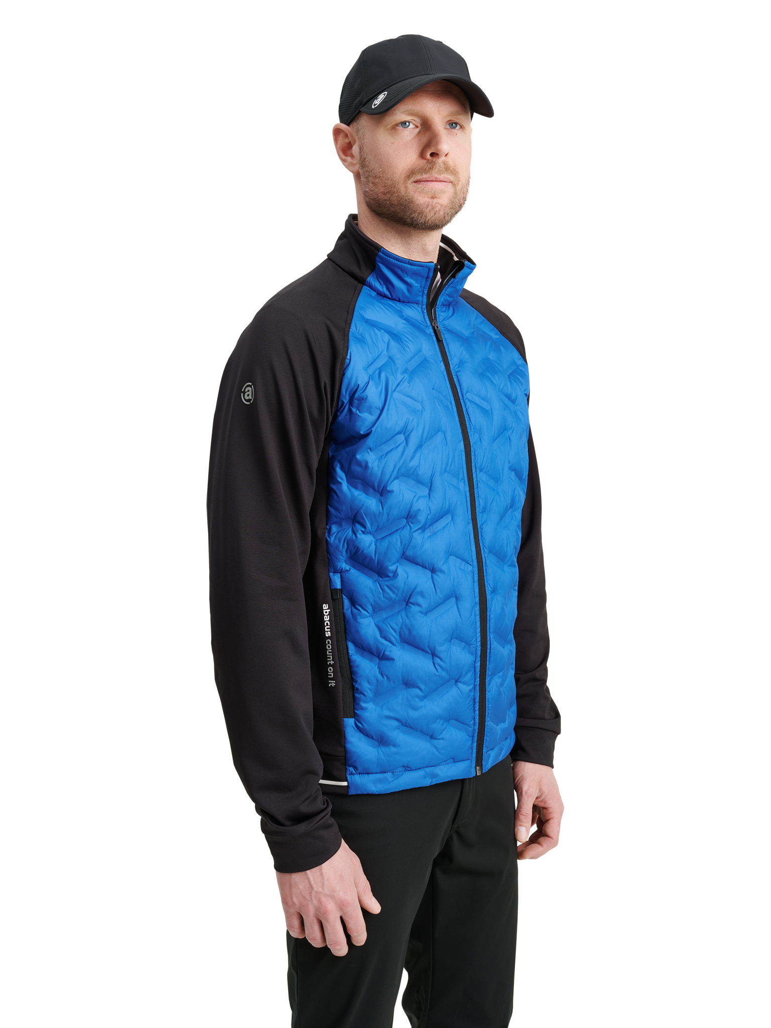 Mens Grove hybrid jacket - dk.cobalt/black in the group MEN / All clothing at Abacus Sportswear (6288326)