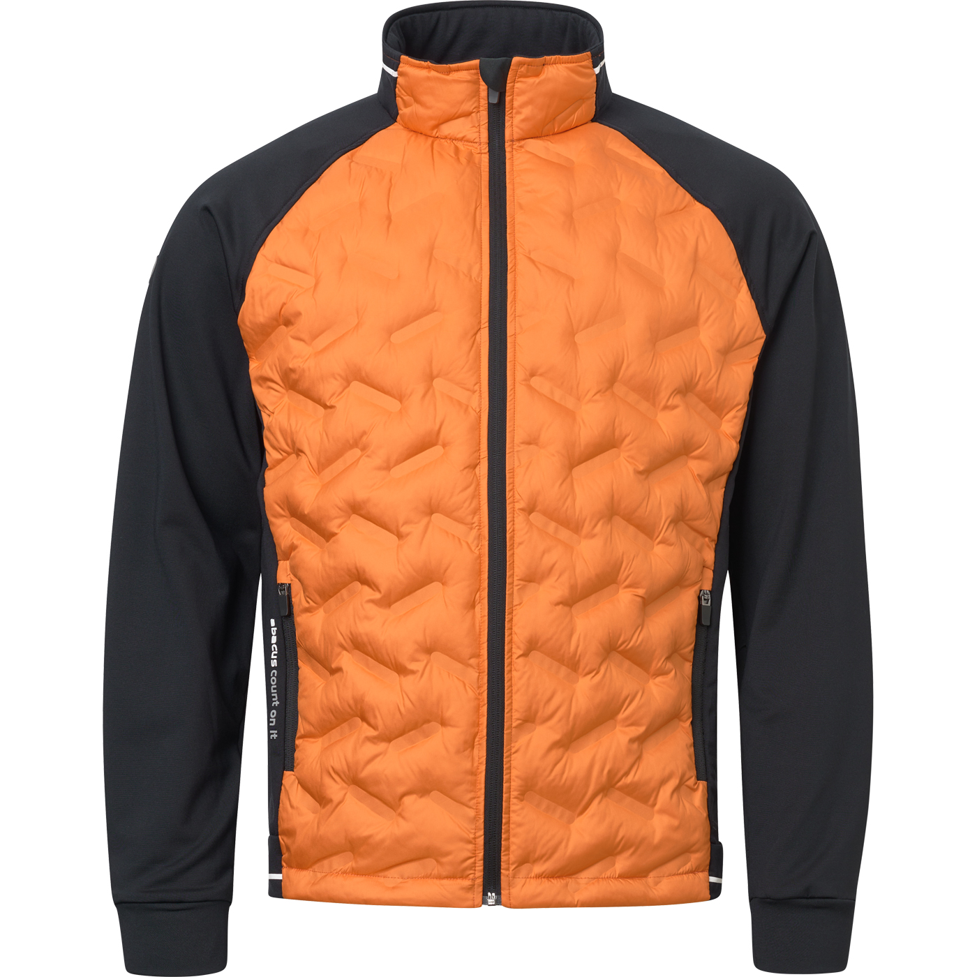 Mens Grove hybrid jacket - mandarine i gruppen HERR / Alla herrkläder hos Abacus Sportswear (6288360)