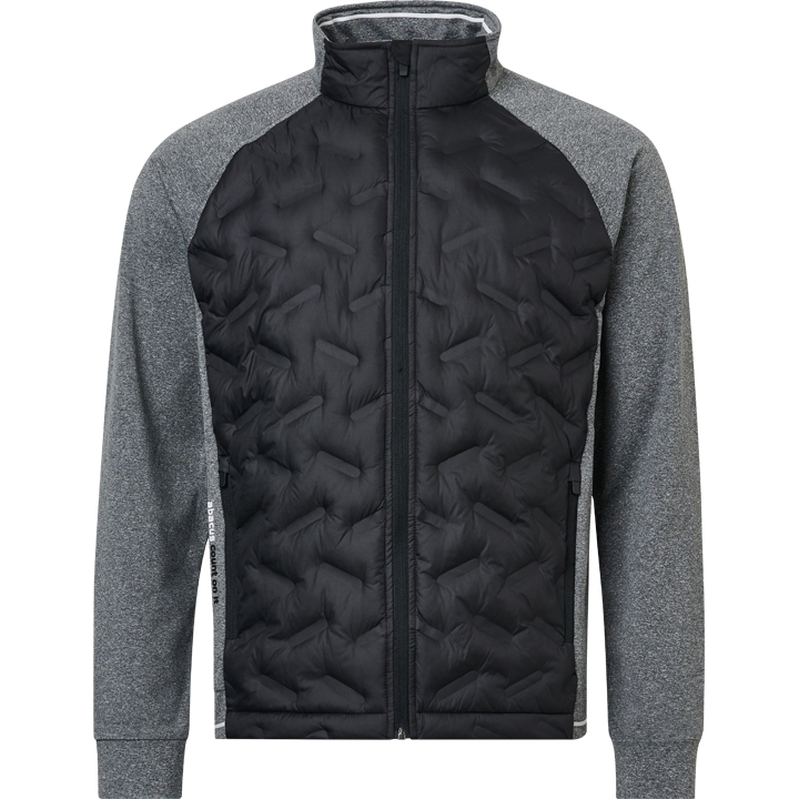 Grove hybrid jacket - black/antracit i gruppen HERR / Alla herrkläder hos Abacus Sportswear (6288605)