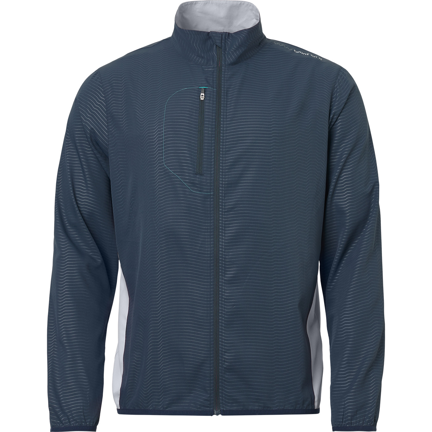 Mens Lanark stretch windjacket - navy/lt.grey in the group MEN / All clothing at Abacus Sportswear (6296373)