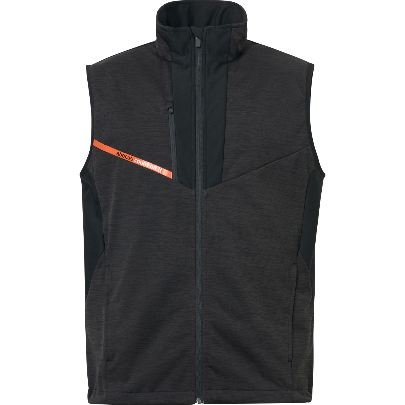 Mens Ardfin softshell vest - black/mandarin in the group MEN / All clothing at Abacus Sportswear (6299699)