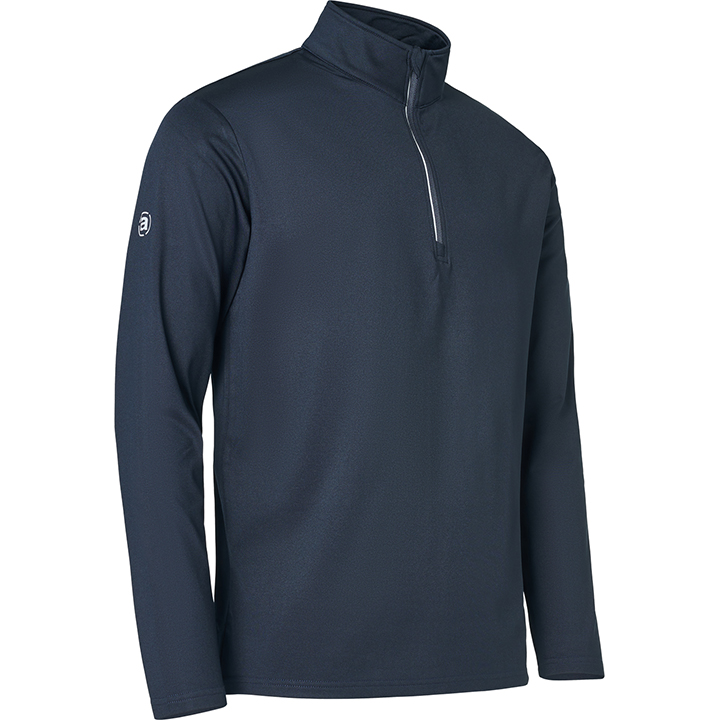 Mens Dunbar halfzip fleece - navy in the group MEN / All clothing at Abacus Sportswear (6370300)