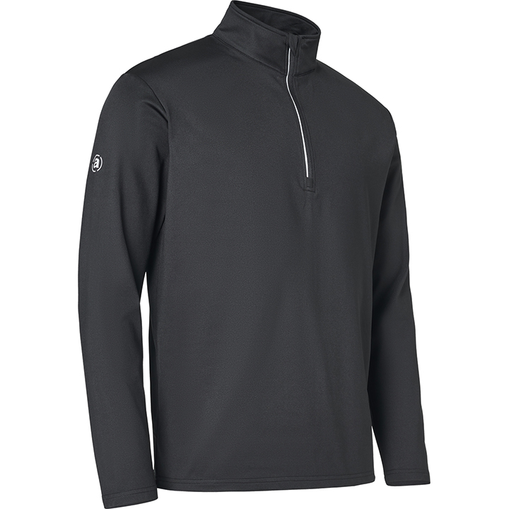 Mens Dunbar halfzip fleece - black i gruppen HERR / Alla herrkläder hos Abacus Sportswear (6370600)