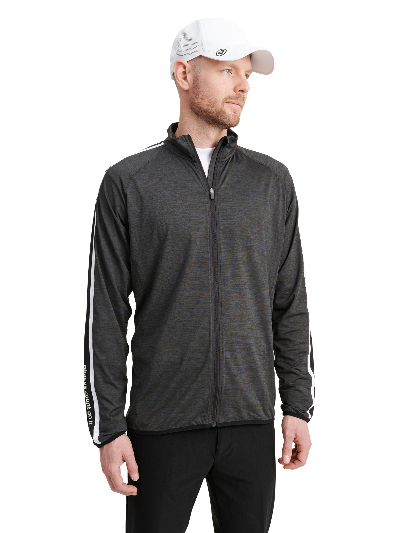 Mens Kinloch midlayer jacket - antracit in the group MEN / All clothing at Abacus Sportswear (6375010)