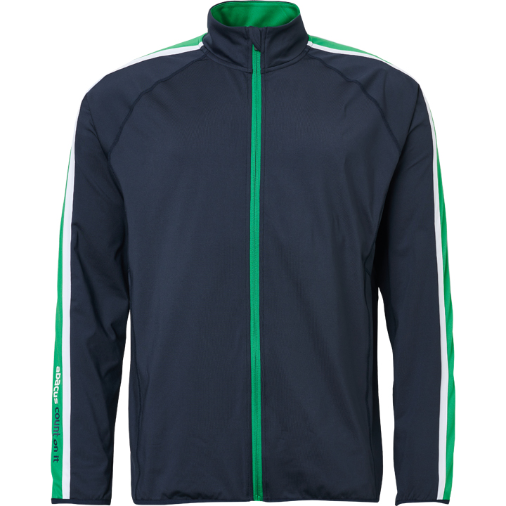 Mens Kinloch midlayer jacket - navy/fairway in the group MEN / All clothing at Abacus Sportswear (6375905)