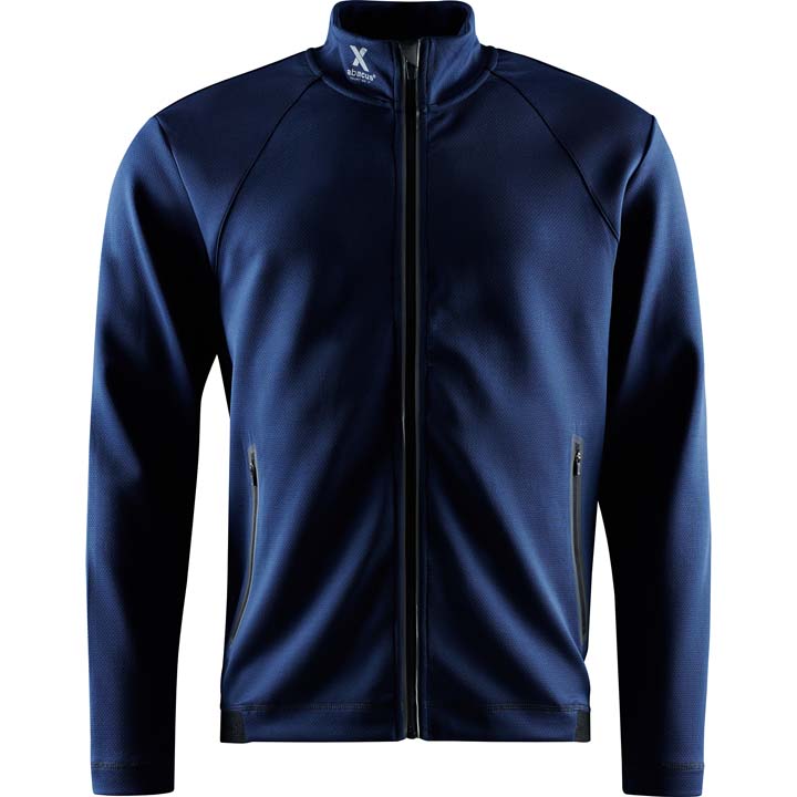 Mens Layer fleece jacket - midnight navy i gruppen HERR / Alla herrkläder hos Abacus Sportswear (6379093)