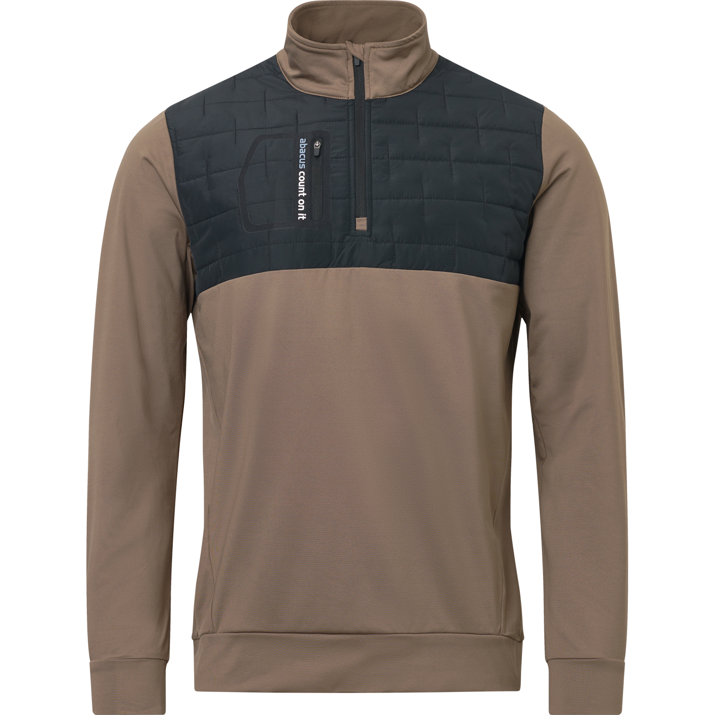 Mens Hoylake thermo midlayer - nougat in the group MEN / Autumn favourites at Abacus Sportswear (6384270)