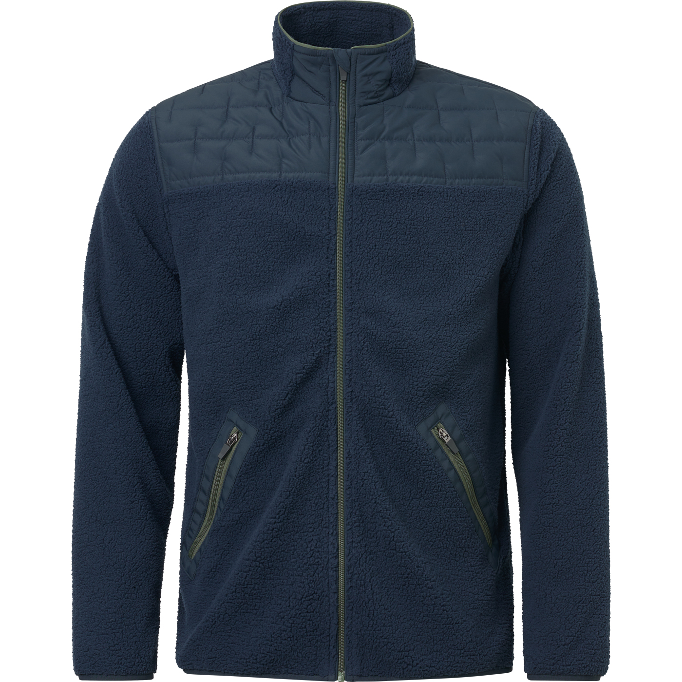 Mens Preston pile windjacket - navy in the group MEN / Autumn favourites at Abacus Sportswear (6386300)