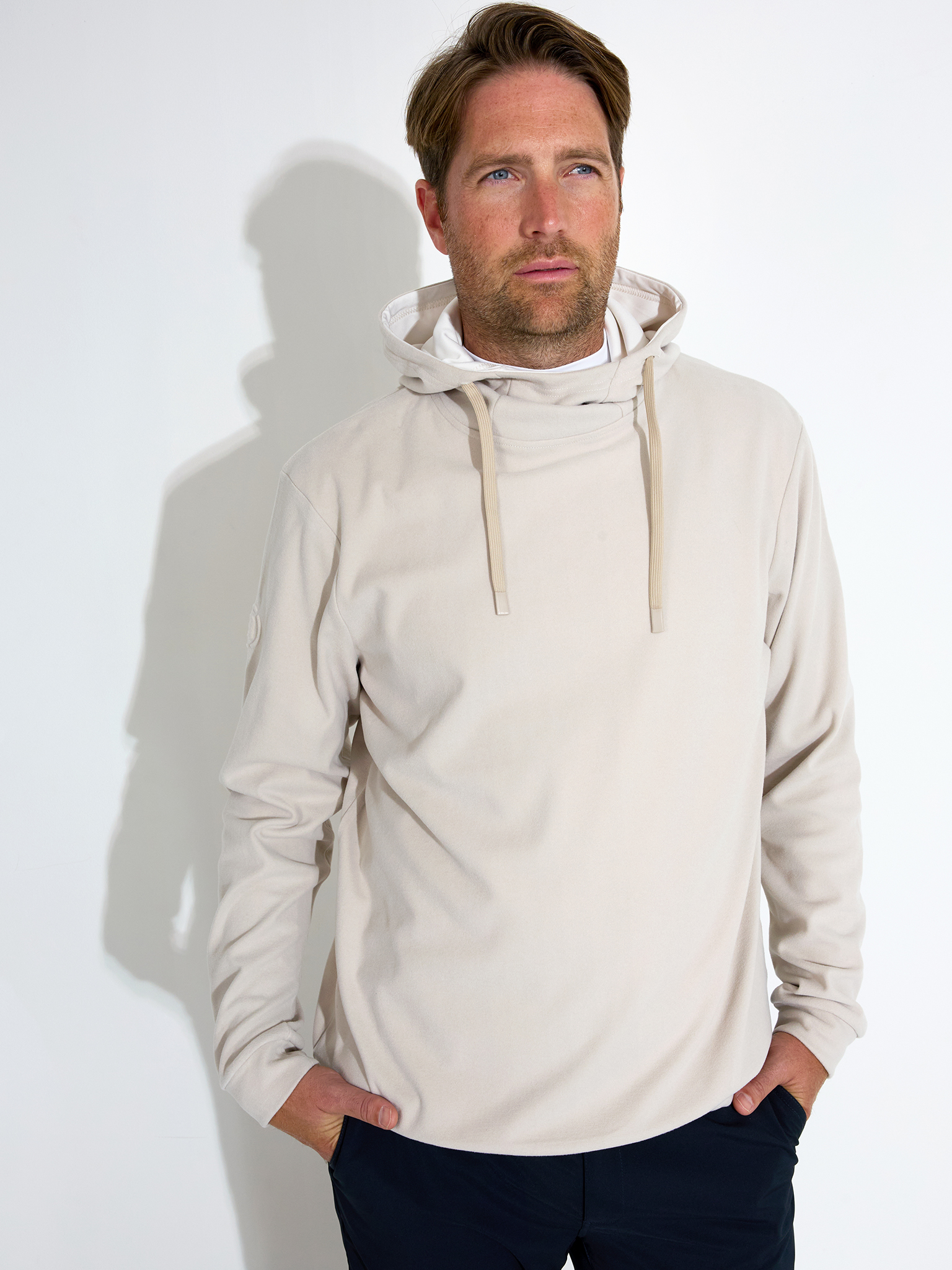 Mens Banff hoodie - clam i gruppen HERR / Tröjor hos Abacus Sportswear (6395188)