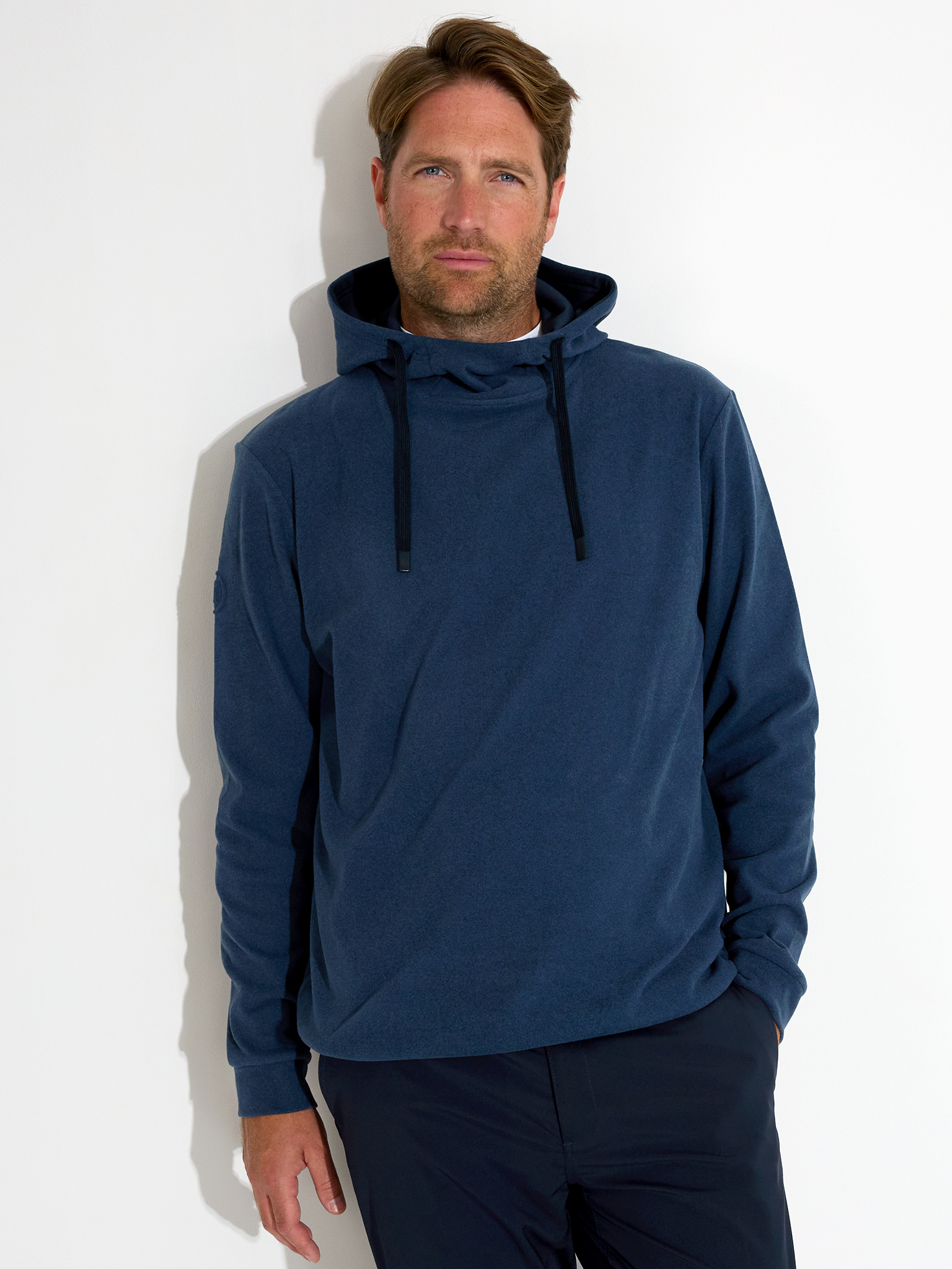 Mens Banff hoodie - steelblue i gruppen HERR / Tröjor hos Abacus Sportswear (6395311)