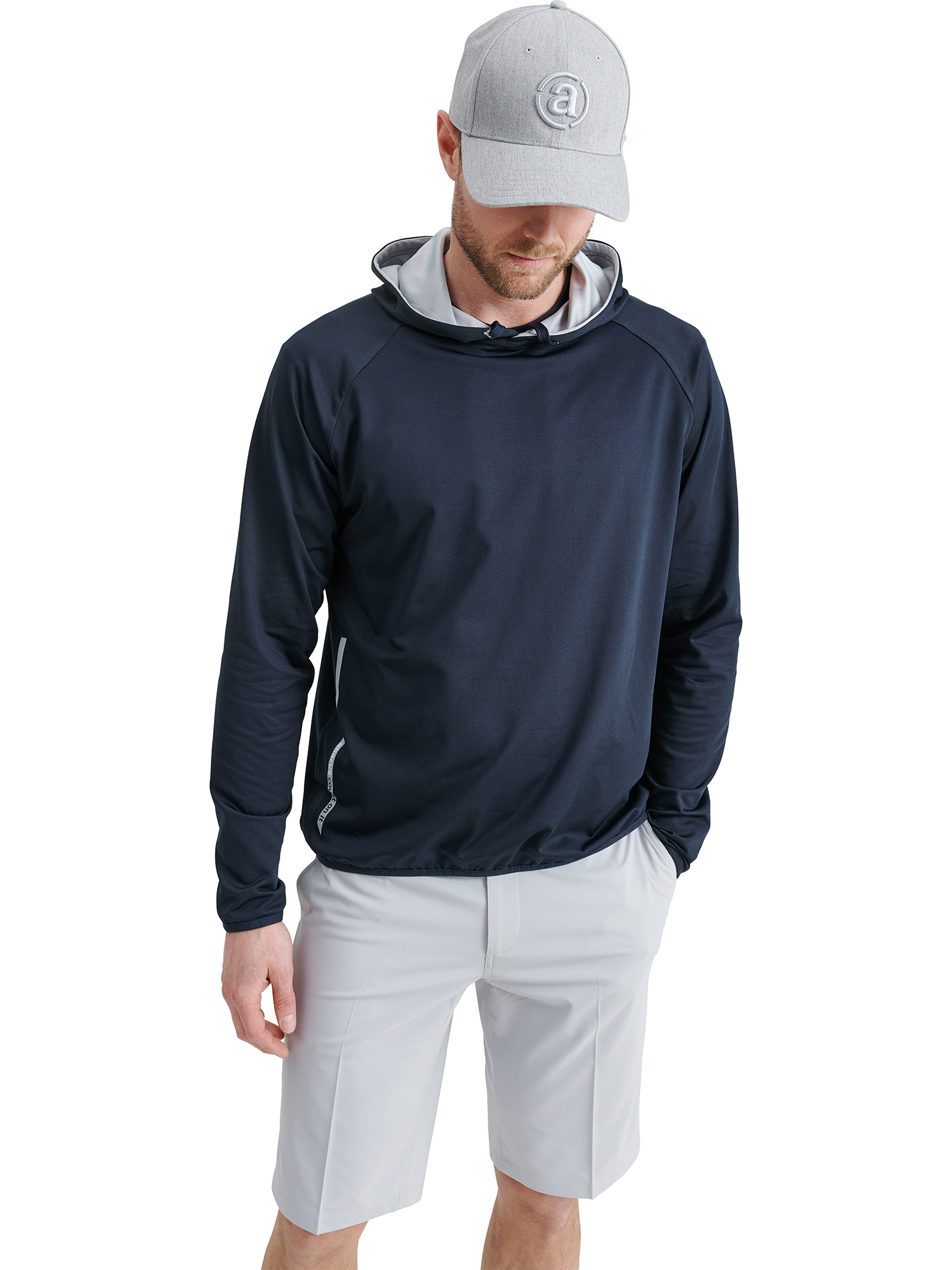 Mens Loop hoodie - navy i gruppen HERR / Alla herrkläder hos Abacus Sportswear (6474300)