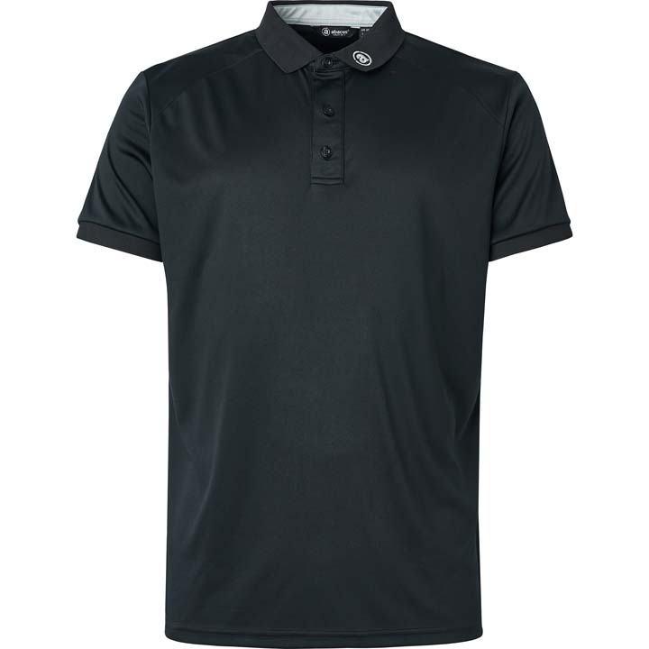 Mens Hammel polo - black in the group MEN / All clothing at Abacus Sportswear (6691600)