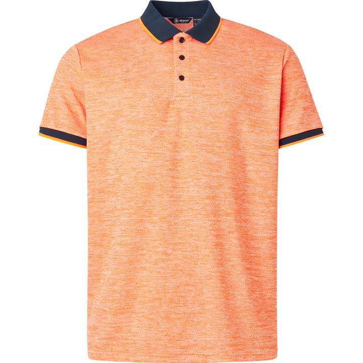 Acton polo - orange i gruppen HERR / Alla herrkläder hos Abacus Sportswear (6693960)