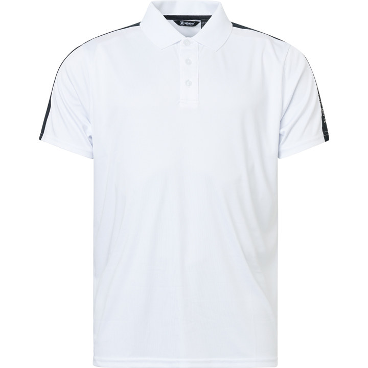 Bandon drycool polo - white/black i gruppen HERR / Alla herrkläder hos Abacus Sportswear (6703230)