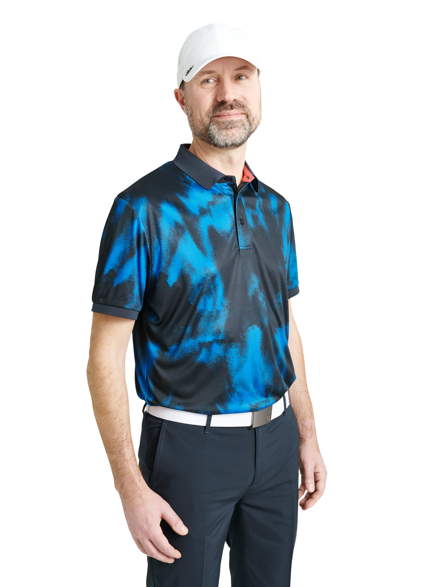 Mens Lahinch drycool polo - ocean in the group MEN / All clothing at Abacus Sportswear (6713315)